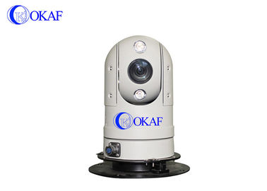 Μίνι υπαίθρια πλήρης κάμερα HD PTZ, κάμερα ασφαλείας CCTV με το τηγάνι ζουμ και κλίση 