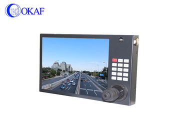 Ελεγκτής 10 καμερών πηδαλίων PTZ» επίδειξη HD LCD για τοποθετημένη την όχημα κάμερα