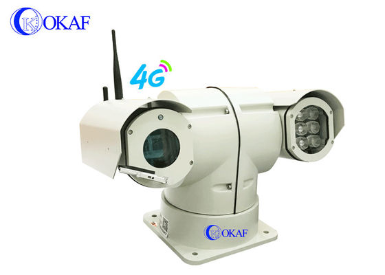 OKAF 4G Αντικαταστροφική οροφή οχήματος PTZ IP κάμερα RS485