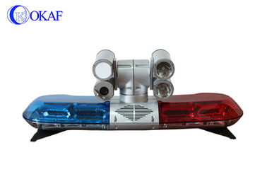 Επείγον LED κόκκινο και μπλε φως Strobe IP66 με HID PTZ κάμερα