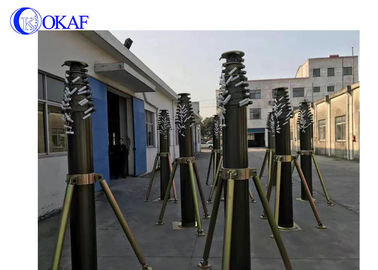 Διάσκοπος Αλουμινίου Αντένα Πύργος Τηλεπικοινωνιών Πύργος DC12V/24V